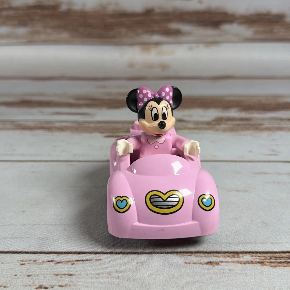 LEGO Duplo Disney Minnie Mouse Pink Car Vehicle Replacement Figure Used